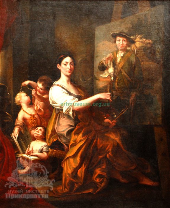 Ігнац Унтербергер (1748?–1797) «Алегорія малярства» -artmuseum.org.ua